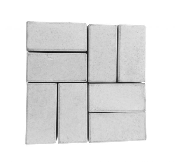 89308401 PAVER RET LISO NATURAL 10X20X06