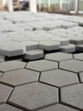 Paver sextavado