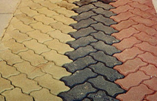 Paver unistein colorido 01